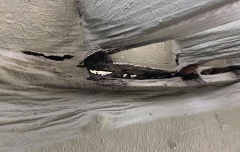 a rotting home